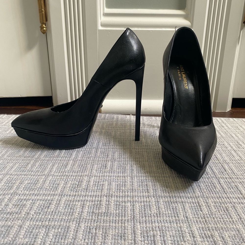 YSL Janis Platform Pump 105 mm